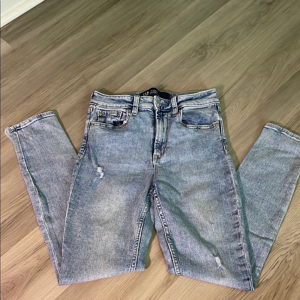 GAP Denim High Rise Jeans - Light Blue